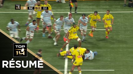 TOP 14 - Résumé Racing 92-Clermont: 27-19 - J13 - Saison 2019/2020