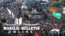 Mourners pack Iran city as top general's remains return