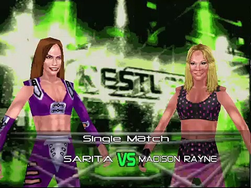 TNA Cross The Line Mod Matches Sarita vs Madison Rayne