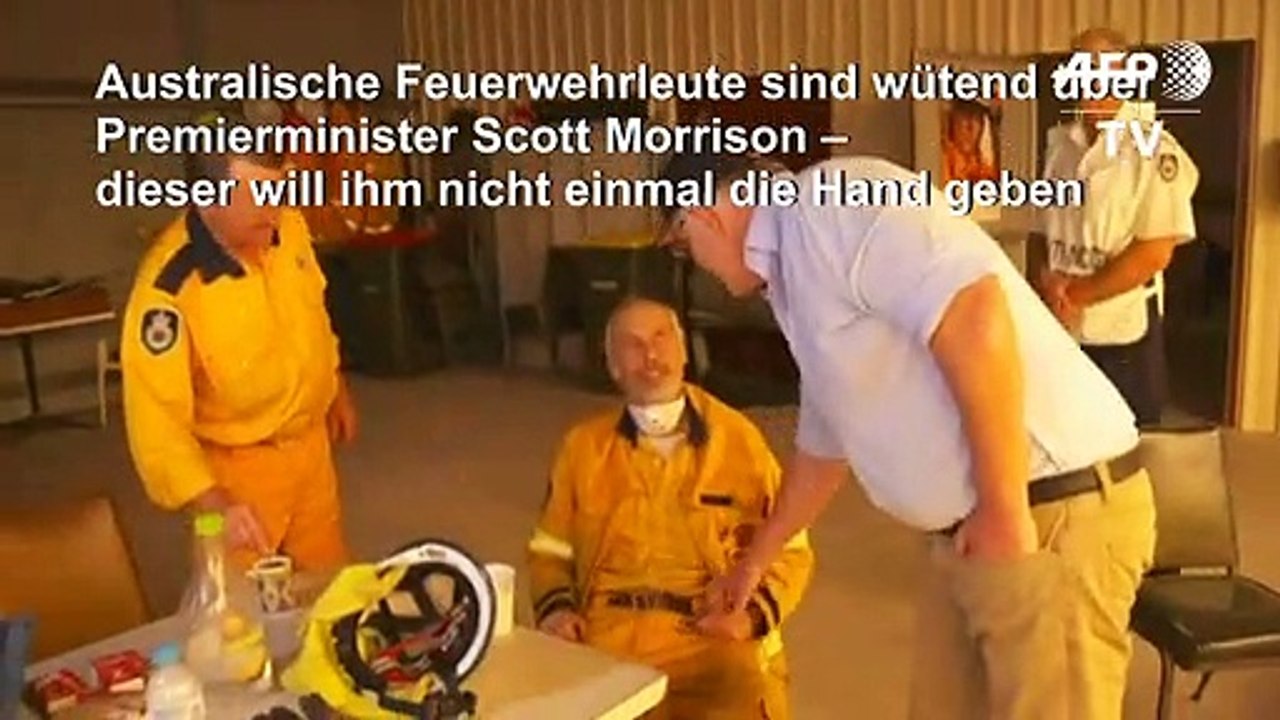 'Gerne' beim Löschen? Feuerwehr sauer auf Australiens Premier