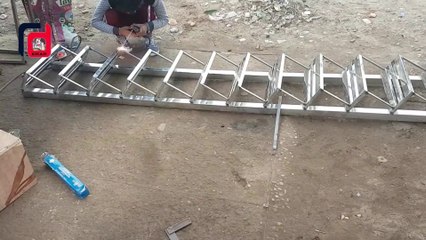 stainless steel stair design || how to installing stairs