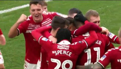 Ashley Fletcher Goal - Middlesbrough 1-0 Tottenham (Full Replay)