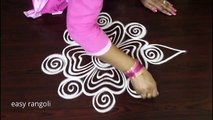 Amazing rangoli patterns for Beginners without dots    New kolam designs    Freehand muggulu