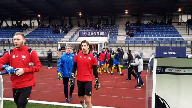 football : Les Spinaliens rentrent sur la pelouse de Saint-Gratien avant le 32e de finale de la Coupe de France