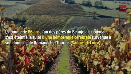 Georges Dubœuf, le « pape du beaujolais », est mort