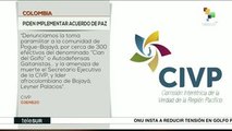 Colombia: exigen a Iván Duque implementar el acuerdo de paz