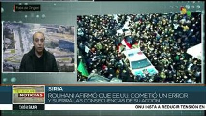 teleSUR Noticias: El mundo musulmán rechaza asesinato de Soleimani