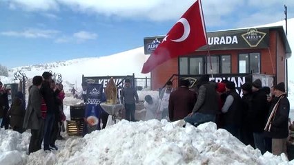 Karda dondurma keyfi - KAHRAMANMARAŞ