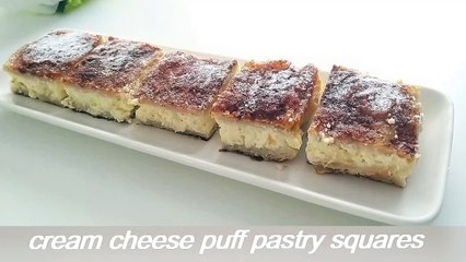 cream cheese puff pastry| puff pastry dessert| recipe