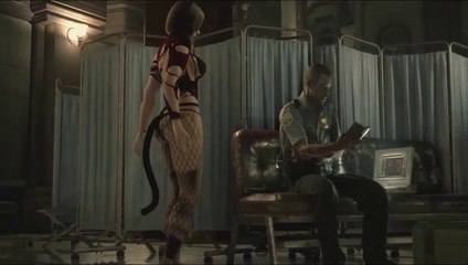 RESIDENTE EVIL 2 REMAKE  CLEAR SKIN SEXY !