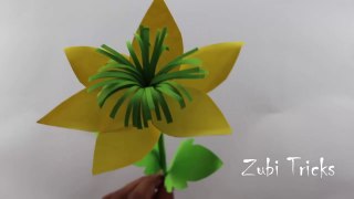 How to make paper flower easily | Paper Flower Art & Craft