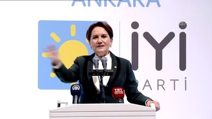 Akşener: "İlk defa bir arkadaşımız somut bir sonuçla Ankara Büyükşehir Belediye Başkanı oldu"