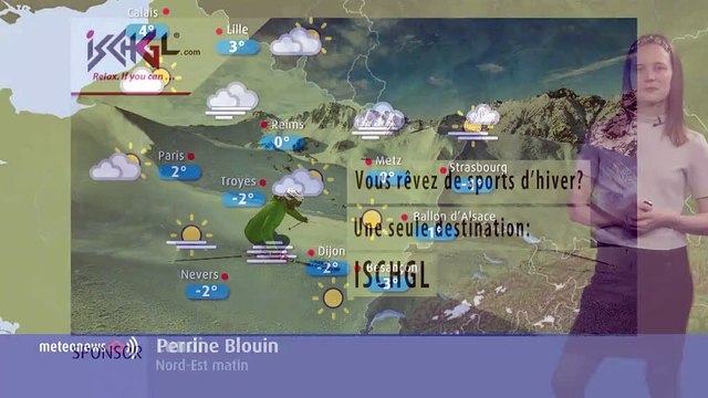 La météo de ce lundi en Lorraine et en Franche-Comté