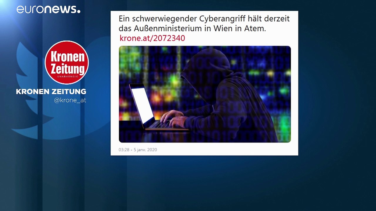 Кибератака на МИД Австрии