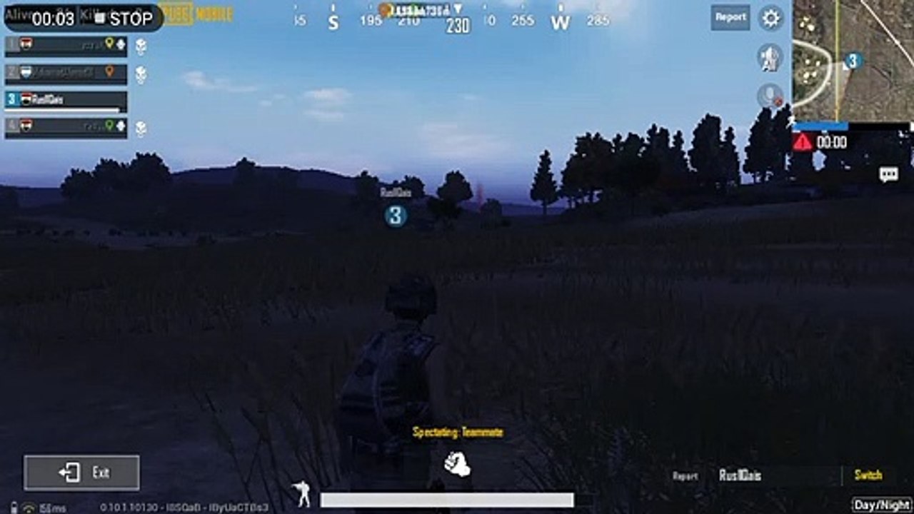 Night Runner After Red Drop Pubg Game