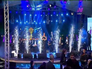 غناء المطربة نهى حافظ فى حفل نجوم الدراما 2019