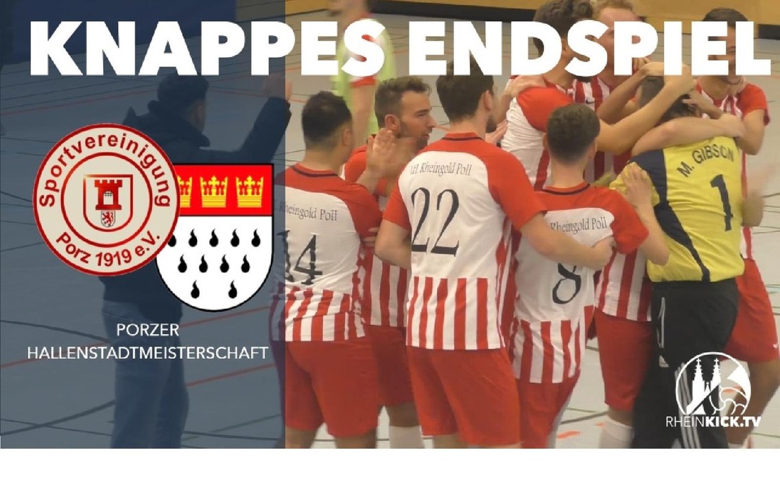 Der Außenseiter holt sich den Titel | SpVg Porz – VfL Rheingold Poll (Porzer Hallenstadtmeisterschaft)