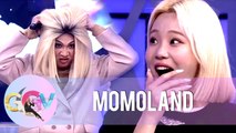 Momoland gets shocked when Vice Ganda tries to remove his wig | GGV