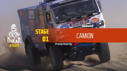 Dakar 2020 - Étape 1 (Jeddah / Al Wajh) - Résumé Camion
