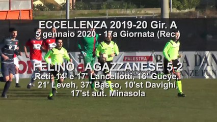 Felino - Agazzanese 5-2, highlights e interviste