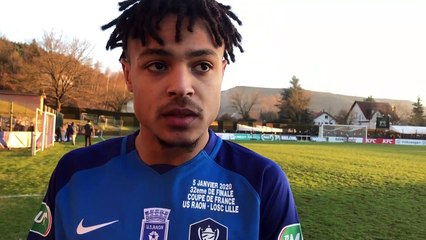 Football - La réaction du défenseur Stéphane Blot après Raon-l'Etape - Lille
