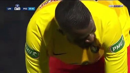 Edinson Cavani Goal - Linas-montlhery 0-2 PSG (Full Replay)