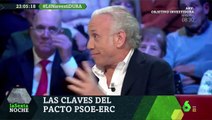 Inda sacude una buena tunda a Marhuenda por sus elogios al mentiroso de Sánchez