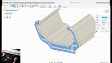 Autodesk Fusion 360 Zeitraffer, Ersatzteil Opel Crosslander X 2017