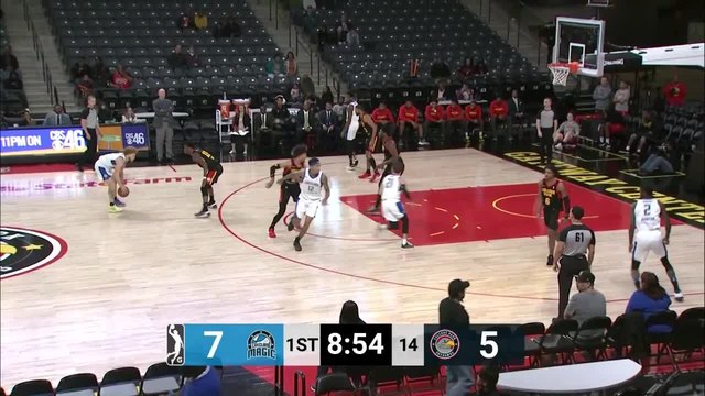 BJ Johnson (25 points) Highlights vs. College Park Skyhawks