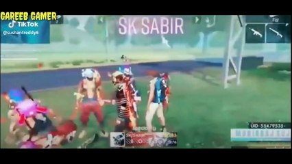 BOSS JIGS and SK SABIR ON TIKTOK !! Funny moment of free fire when tiktok take free fire !