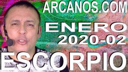 ESCORPIO ENERO 2020 ARCANOS.COM - Horóscopo 5 al 11 de enero de 2020 - Semana 02