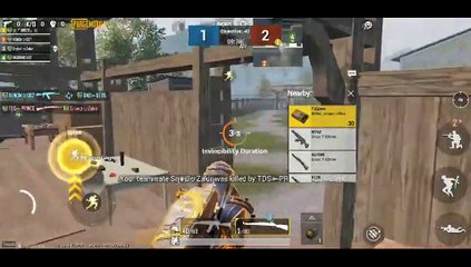 PUBG MOBILE FIRST TDM MATCH GAMEPLAY