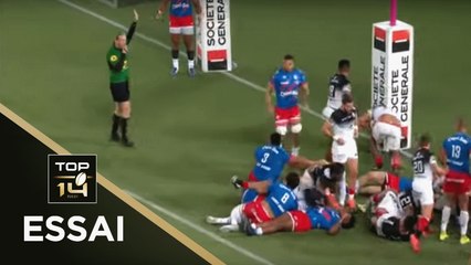 TOP 14 - Essai de PENALITE (ST) - Paris - Toulouse - J13 - Saison 2019/2020