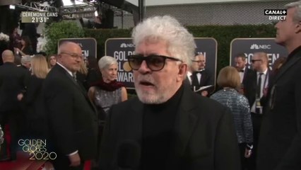 Pedro Almodovar: "Je me sens fier et heureux" - Golden Globes 2020