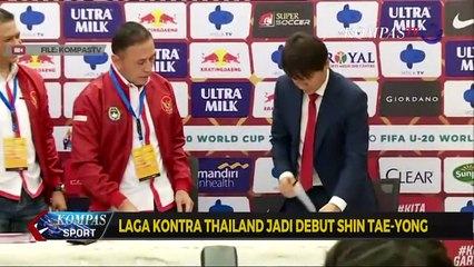 Laga Kontra Thailand Jadi Debut Shin Tae-Yong