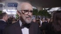 'The Two Popes' Star Jonathan Pryce Reunited With 'Miss Saigon' Co-Star Billy Porter On Red Carpet | Golden Globes 2020