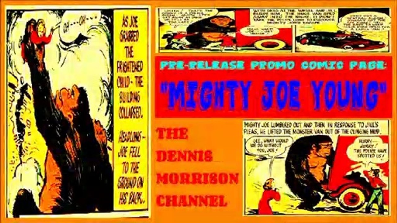 MIGHTY JOE YOUNG - 1950 PRE MOVIE RELEASE COMIC VERSION  - AWESOME