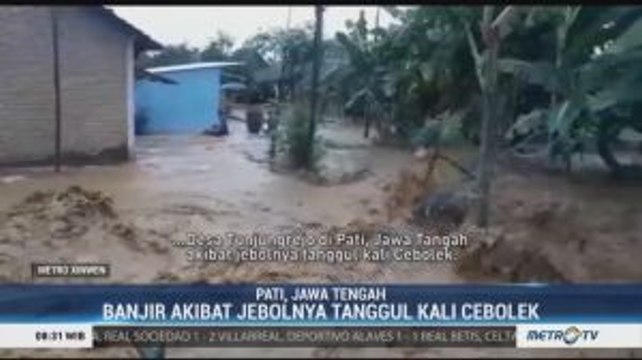 Ratusan Rumah di Pati Diterjang Banjir
