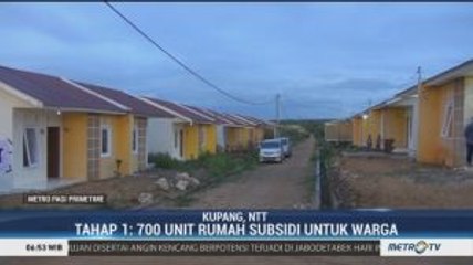 Gubernur NTT Resmikan 700 Unit Rumah Bersubsidi di Kupang