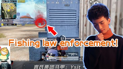 PubgMobile 1V4空投钓鱼！没想到被独狼摸走！难言千里追凶！ 刺激战场