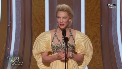 Cate Blanchett exprime son soutien à l'Australie - Golden Globes 2020