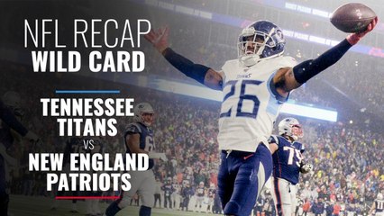 Wild Card:  Titans vs. Patriots