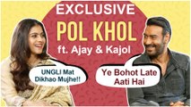 Ajay Devgn And Kajol HILARIOUS Pol KHOL Rapid Fire Round | Tanhaji | Exclusive