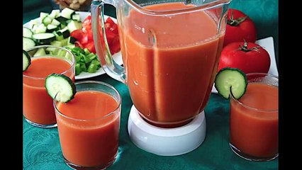 La receta del gazpacho andaluz