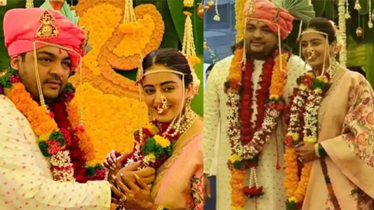 Bigg Boss Ex contestant Neha Pendse looks beautiful as Maharashtrian bride; Check out | FilmiBeat
