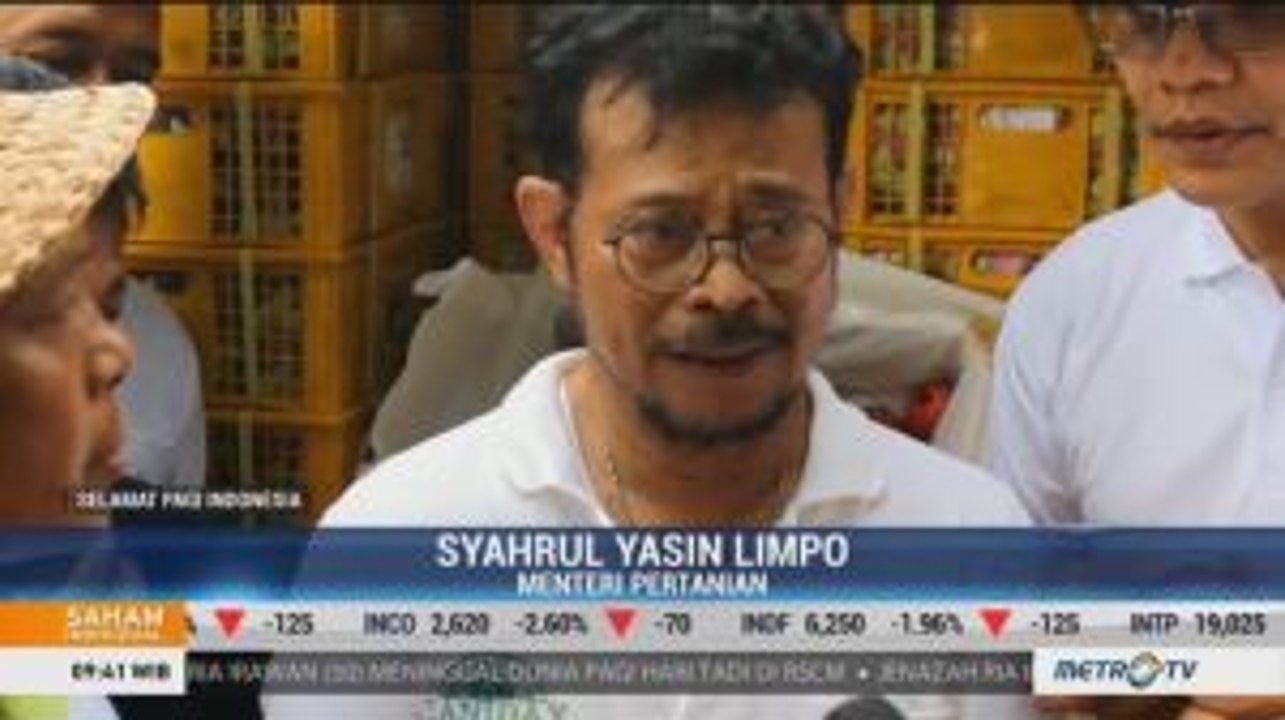 Mentan Bertekad Tingkatkan Ekspor Produk Pertanian Hingga Tiga Kali Lipat