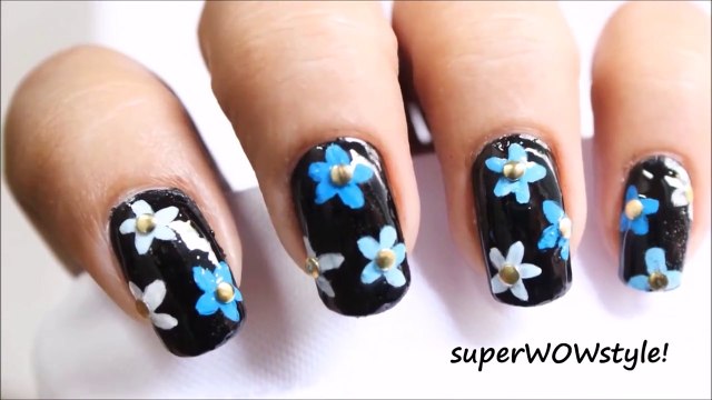 Nail Art Designs for Beginners - EASY Step by Step Tutorial _ superWOWstyle