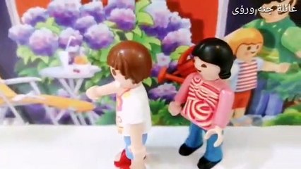 رؤى وجنه اخدو 24 حقنة يا ترى لية _ قصص اطفال _ عائلة عمر _ ميجا فيديو بلاي موبيل _ playmobil