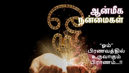 “ஓம்”  பிரணவத்தில் உருவாகும் பிராணம்...!!