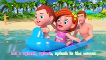 Beach Song _ Nursery Rhymes & Kids Songs _ Boo Boo Kid